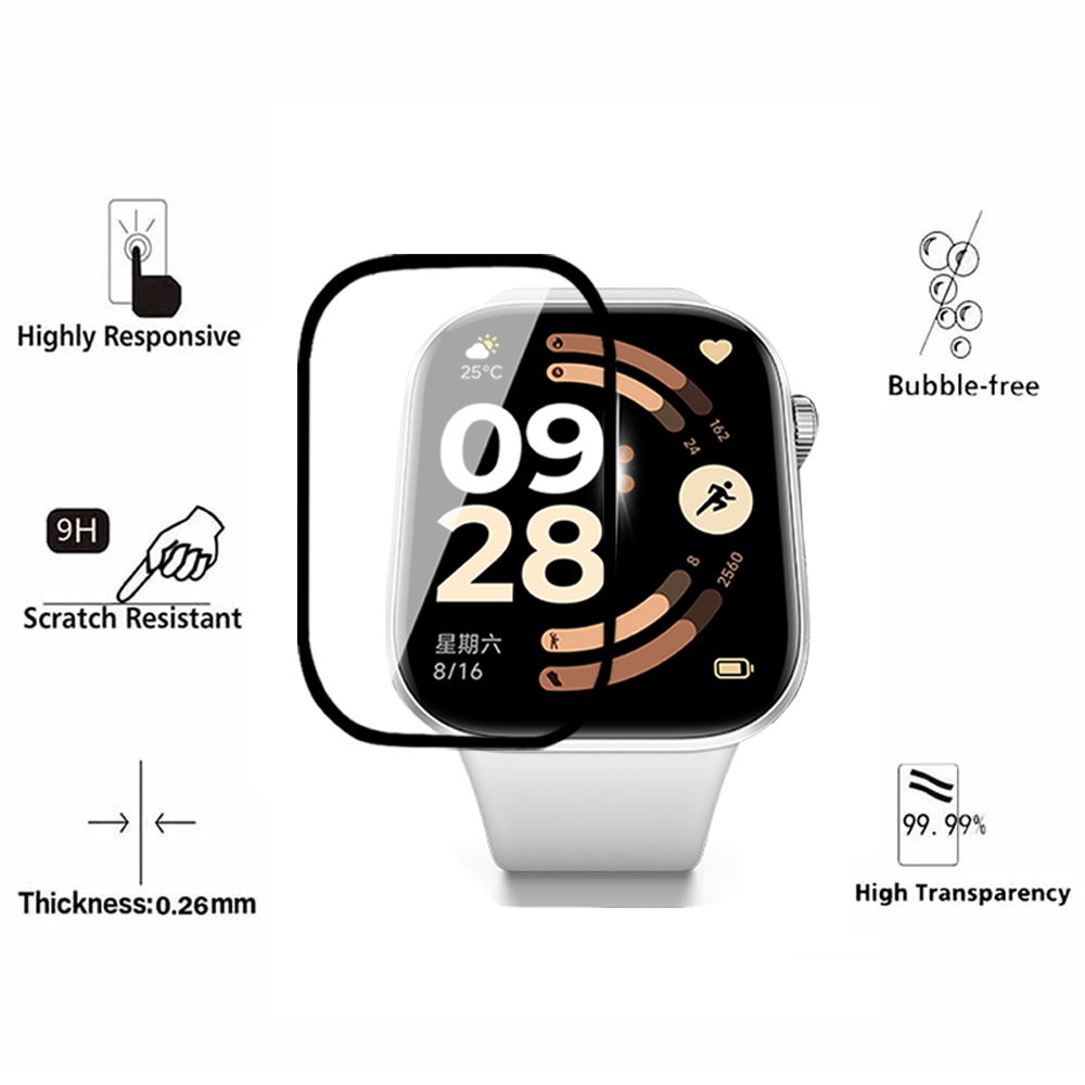 Screen Protector For Xiaomi Re - Watch Face Protector review and price
