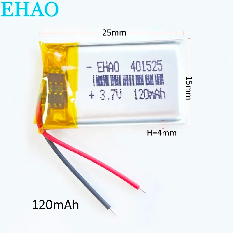 10 PCS 3.7V 120mAh Lipo Lithiu - Smartwatch Headset review and price