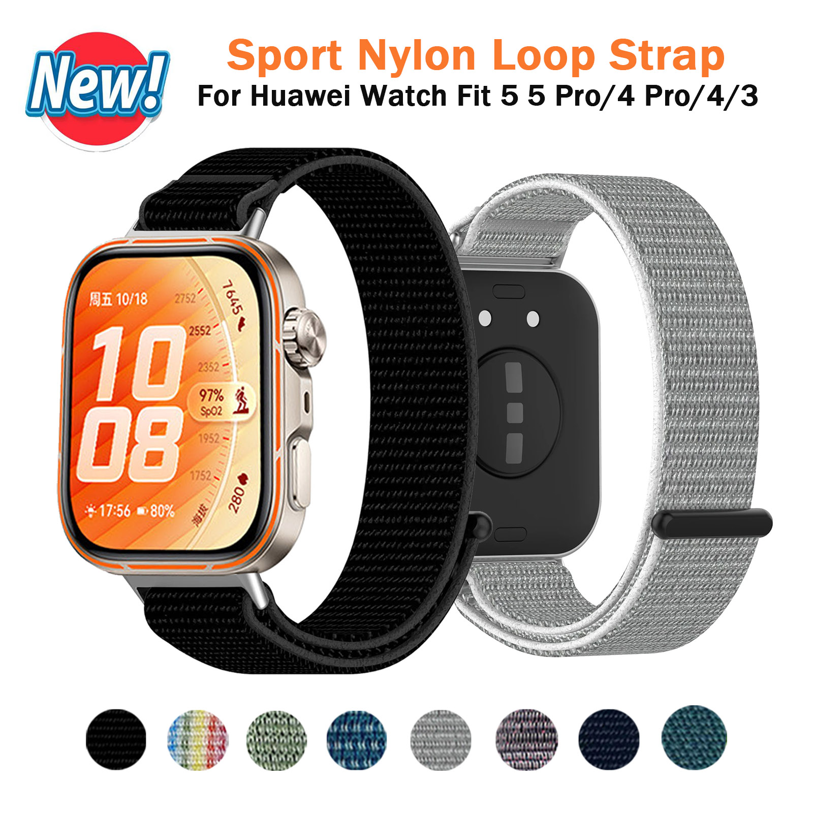 Smart Watch Nylon Strap for Hu - Sport Loop Strap review and price