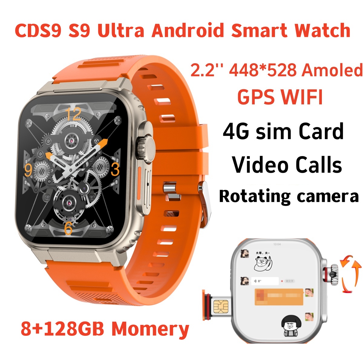 Original S10 Smart Watch 4G/5G - Smartwatch Id review and price