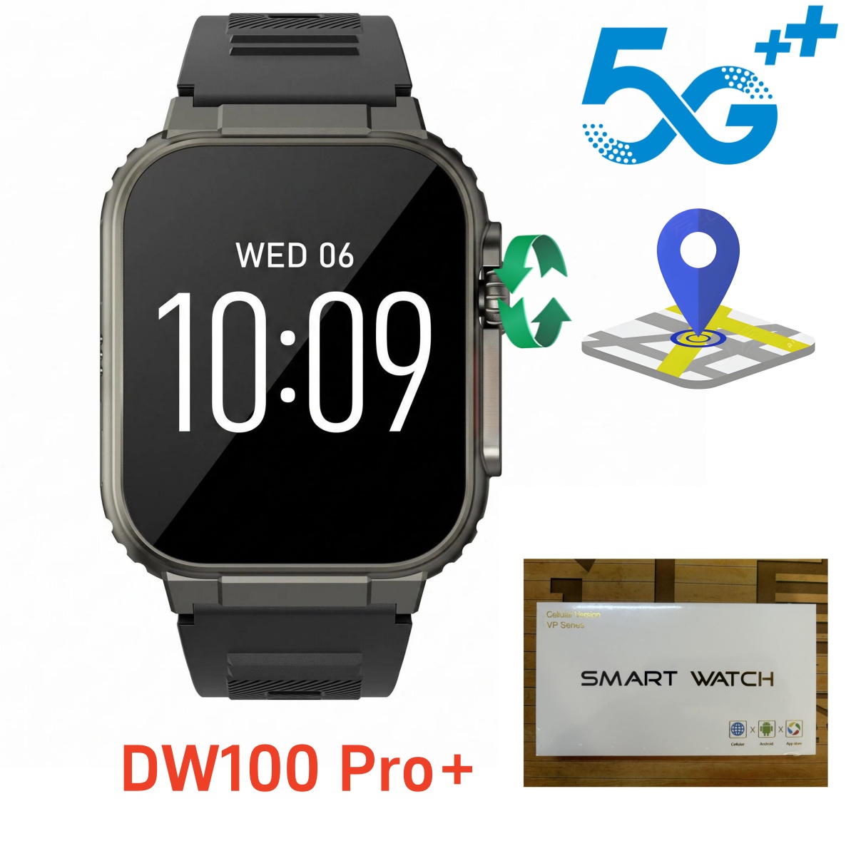 DW100 Pro plus Touch ID Smartw - Smartwatch Id review and price