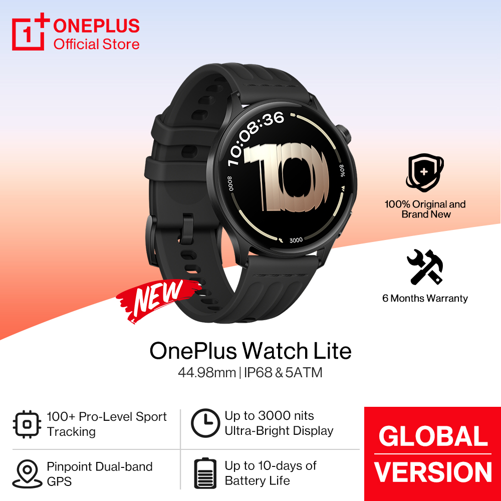 World Premiere OnePlus Watch L - Smartwatch X review and price