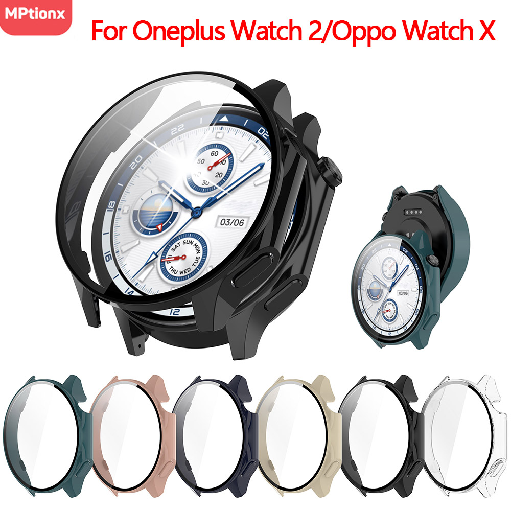 PC Case+Glass for Oneplus Watc - Smartwatch X review and price