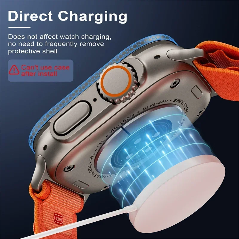 Tempered Glass for Apple Watch - Watch Case Bumper review and price