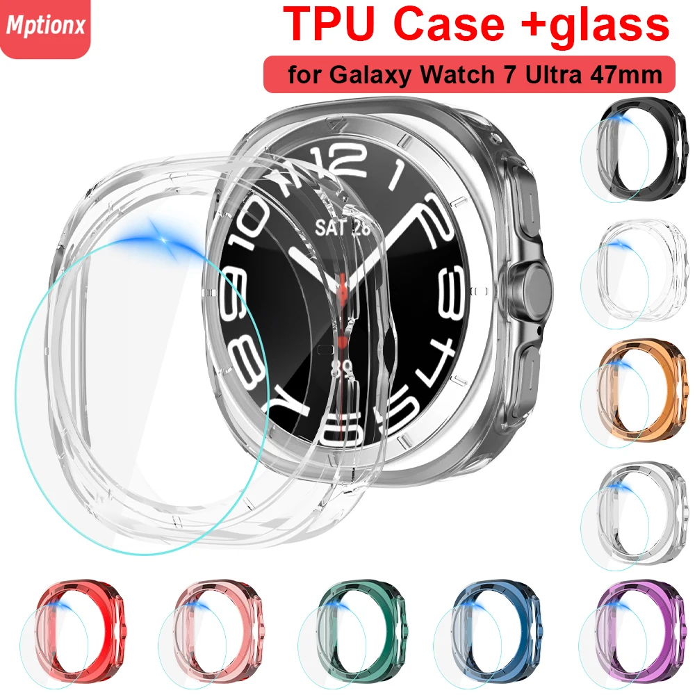 Glass+Cover for Samsung Galaxy - Watch Case Bumper review and price