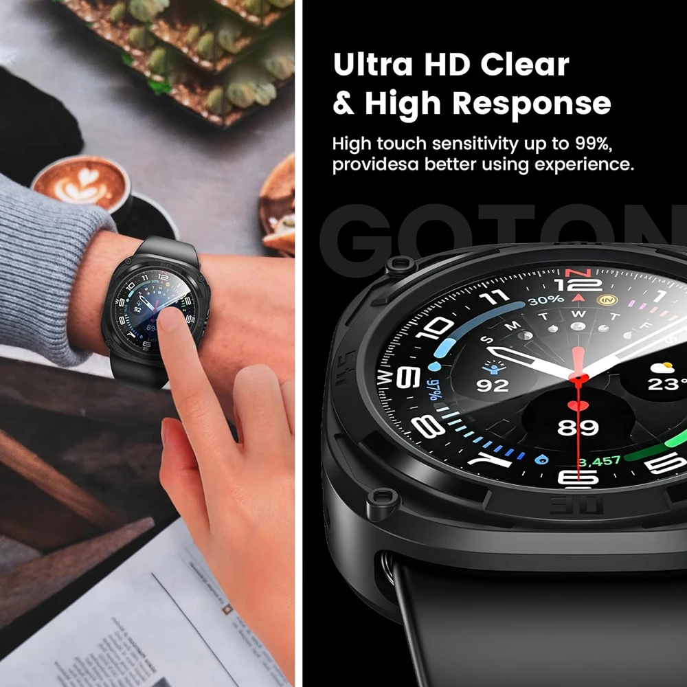 Glass+Cover for Samsung Galaxy - Watch Case Bumper review and price