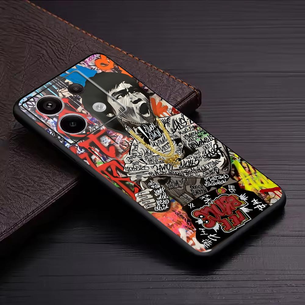 Banksy Graffiti Art  Phone Cas - Xiaomi Redmi Note 13 review and price
