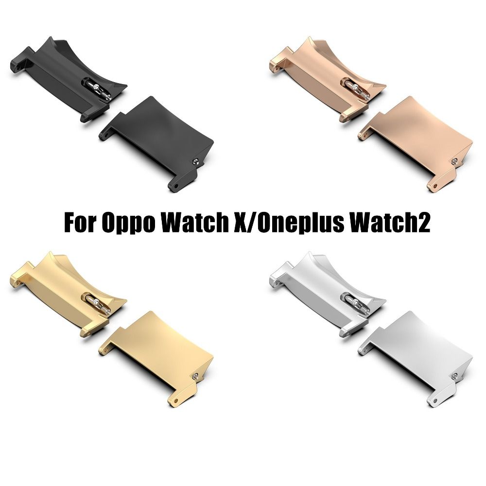 New 2Pcs Metal Strap Adapter W - Smartwatch X review and price
