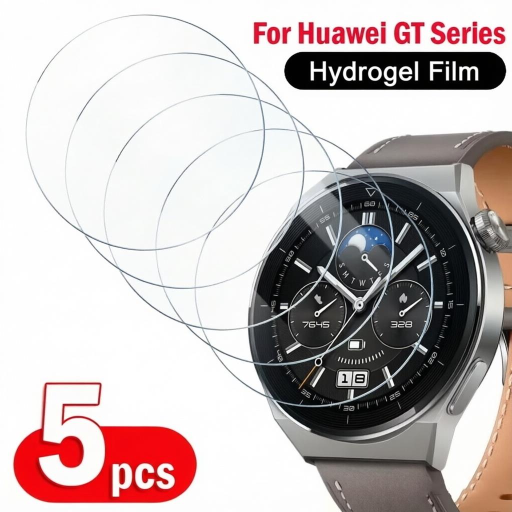 1-5Pcs Hydrogel Film For Huawe - Huawei Smartwatch Accessories review and price