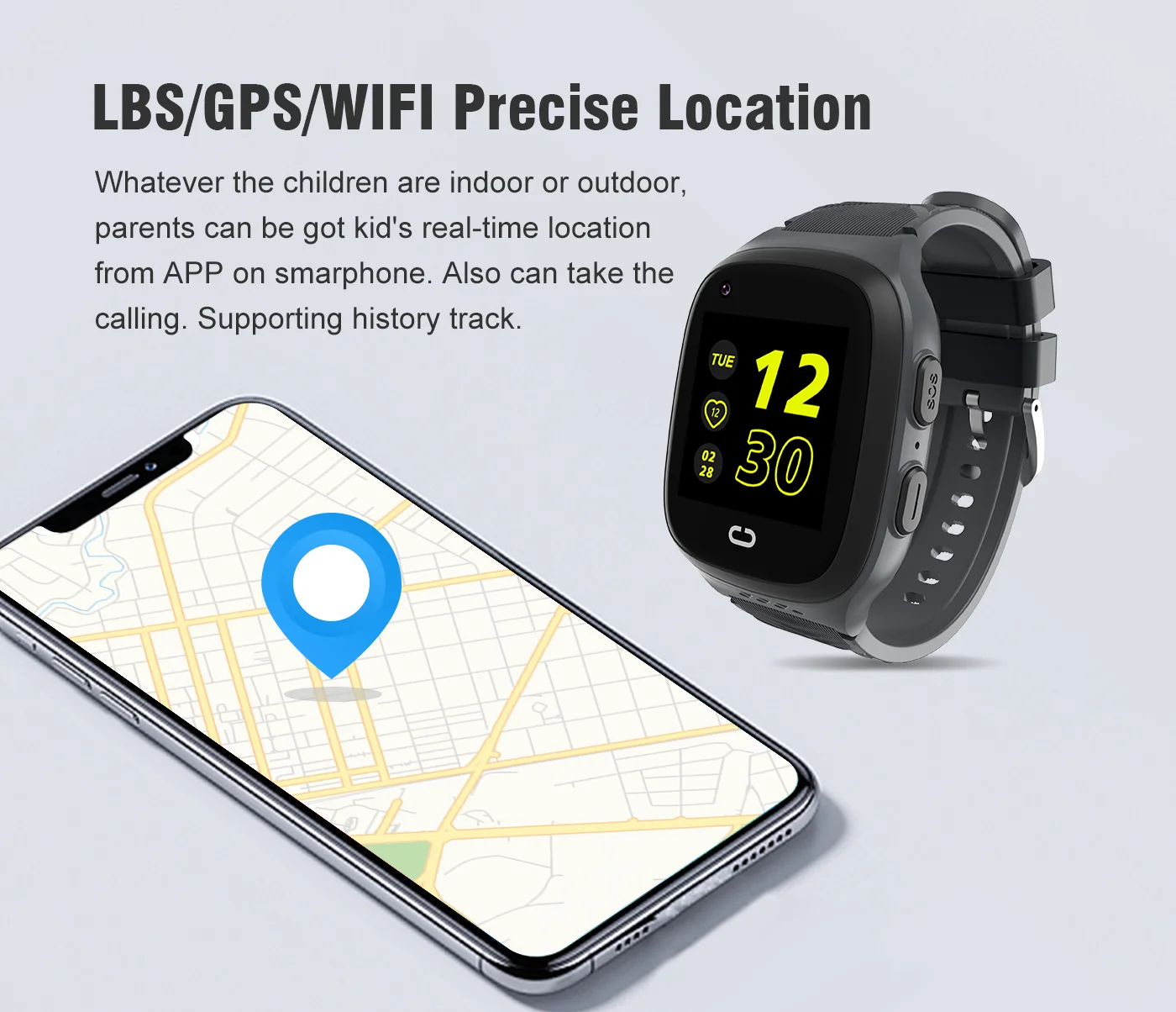 4G Kids Smartwatch SOS Waterpr - Smartwatch Id review and price