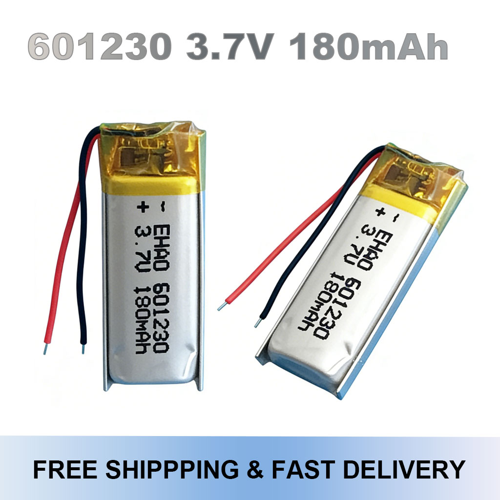 601230 3.7V 180mAh Rechargeabl - Smartwatch Headset review and price