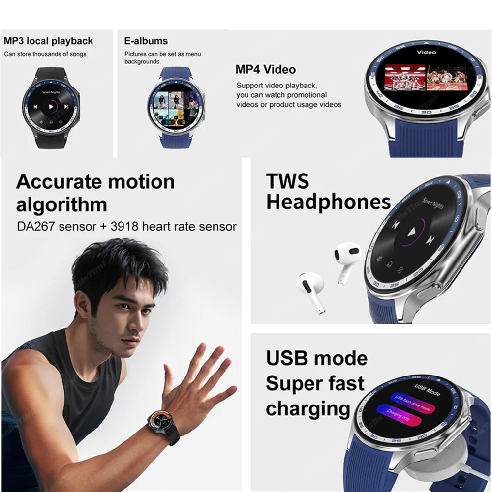 1.43 AMOLED Smart Watch 3D Sur - Smartwatch X review and price