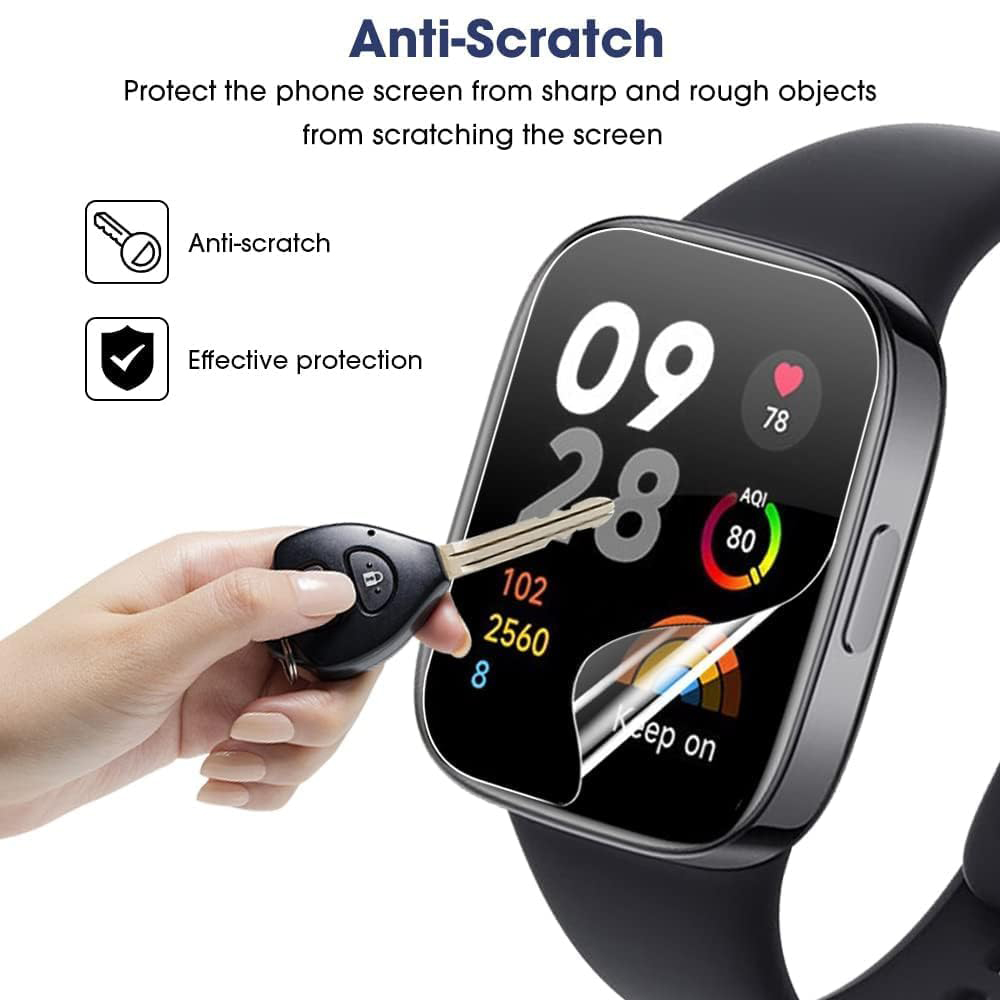 3/6pcs Hydrogel Protective Fil - Watch Face Protector review and price