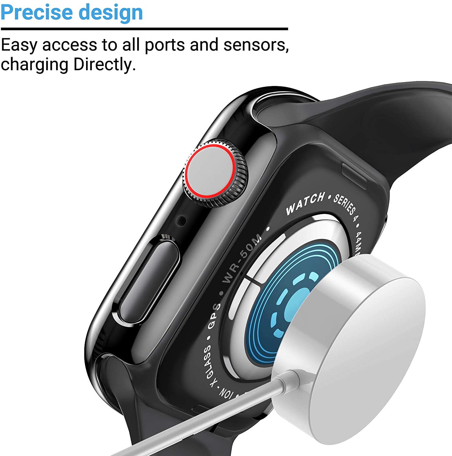 Glass+cover For Apple Watch Ca - Smartwatch Band Accessories review and price