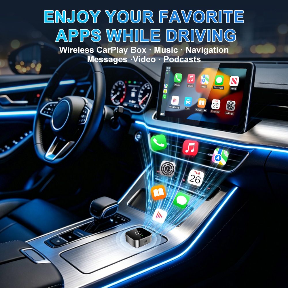 Wireless CarPlay Android Auto  - Smartwatch Universal review and price