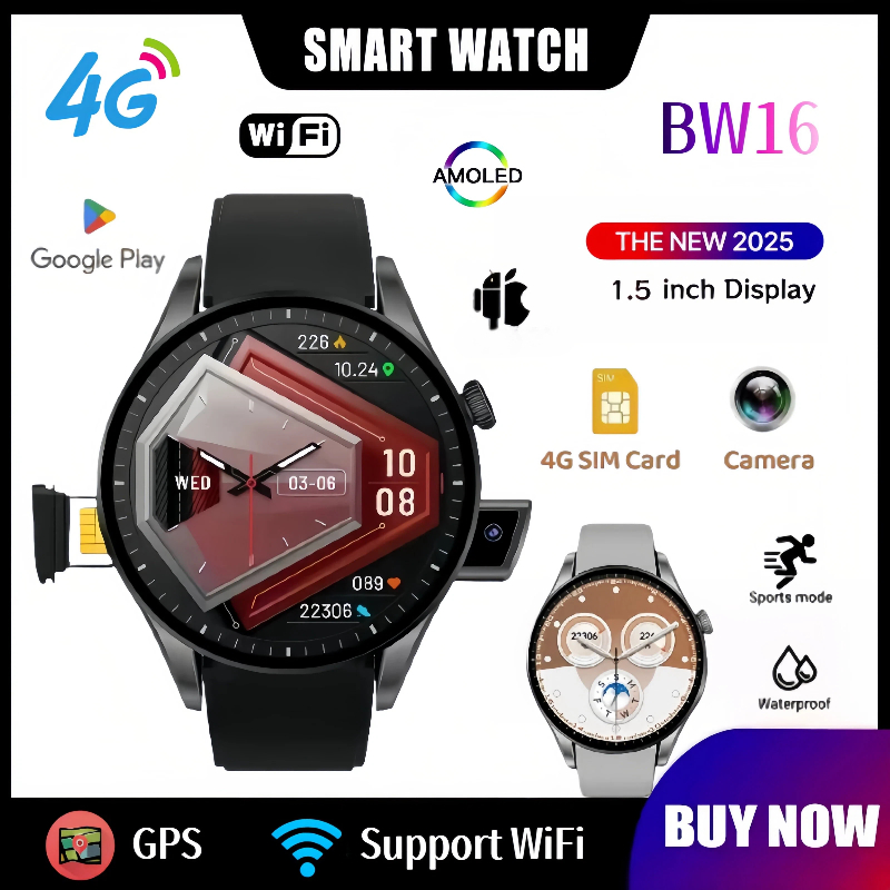 New 4G Smartwatch BW16: WiFi | - Smartwatch Id review and price