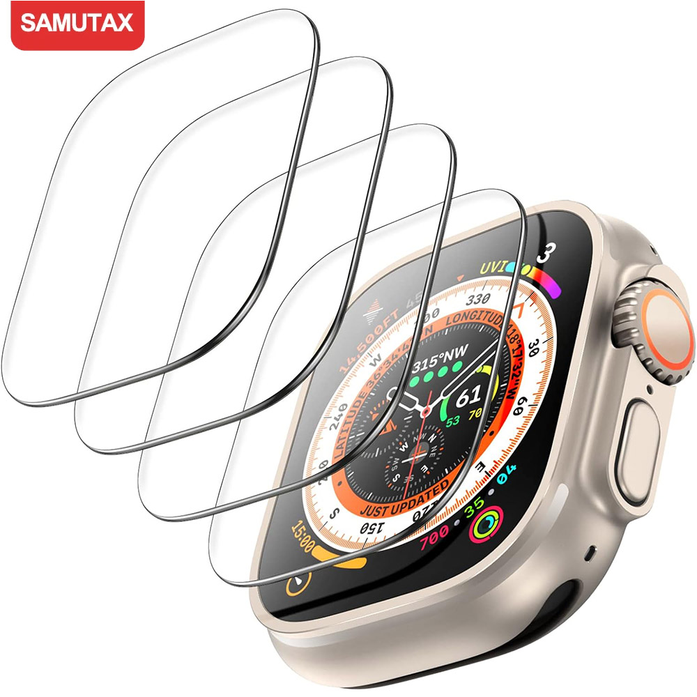 Tempered Glass for Apple Watch - Watch Case Bumper review and price