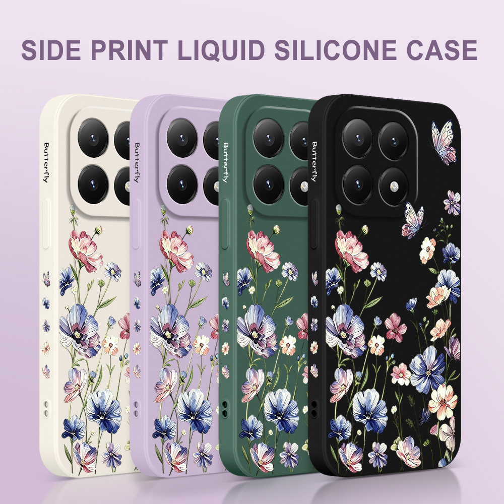Butterfly Hush Phone Case For  - Xiaomi Poco X6 review and price