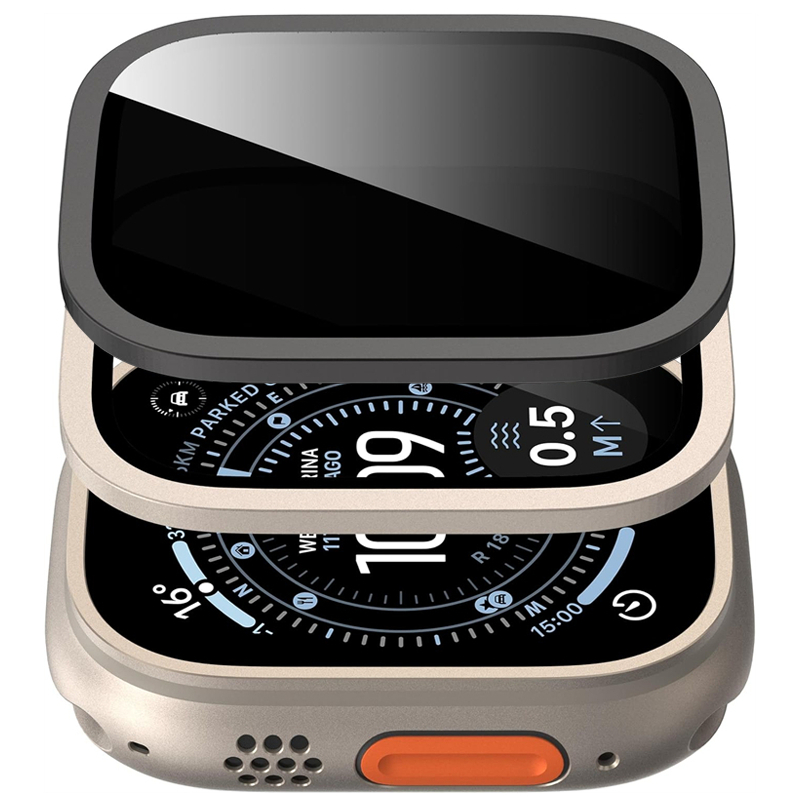 Tempered Glass for Apple Watch - Watch Case Bumper review and price