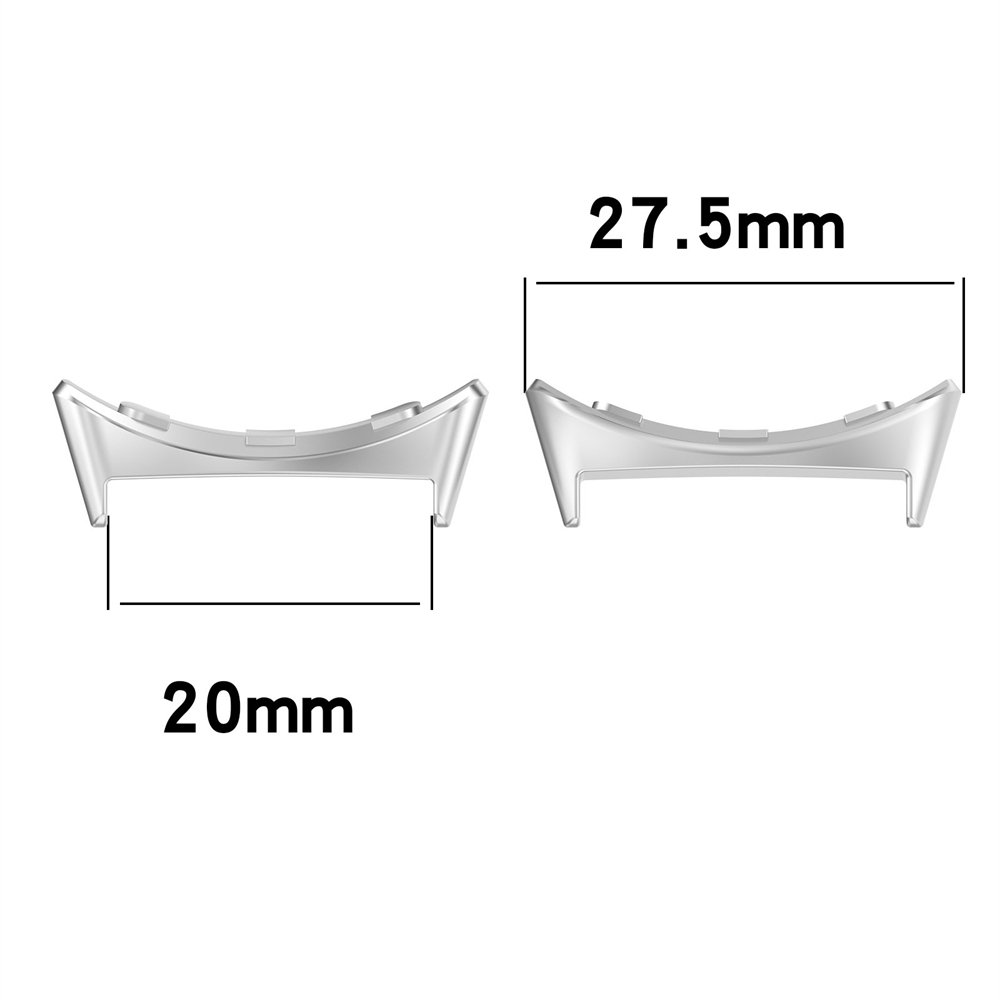 2PCS 20mm Metal Connector for  - Smartwatch Band Accessories review and price