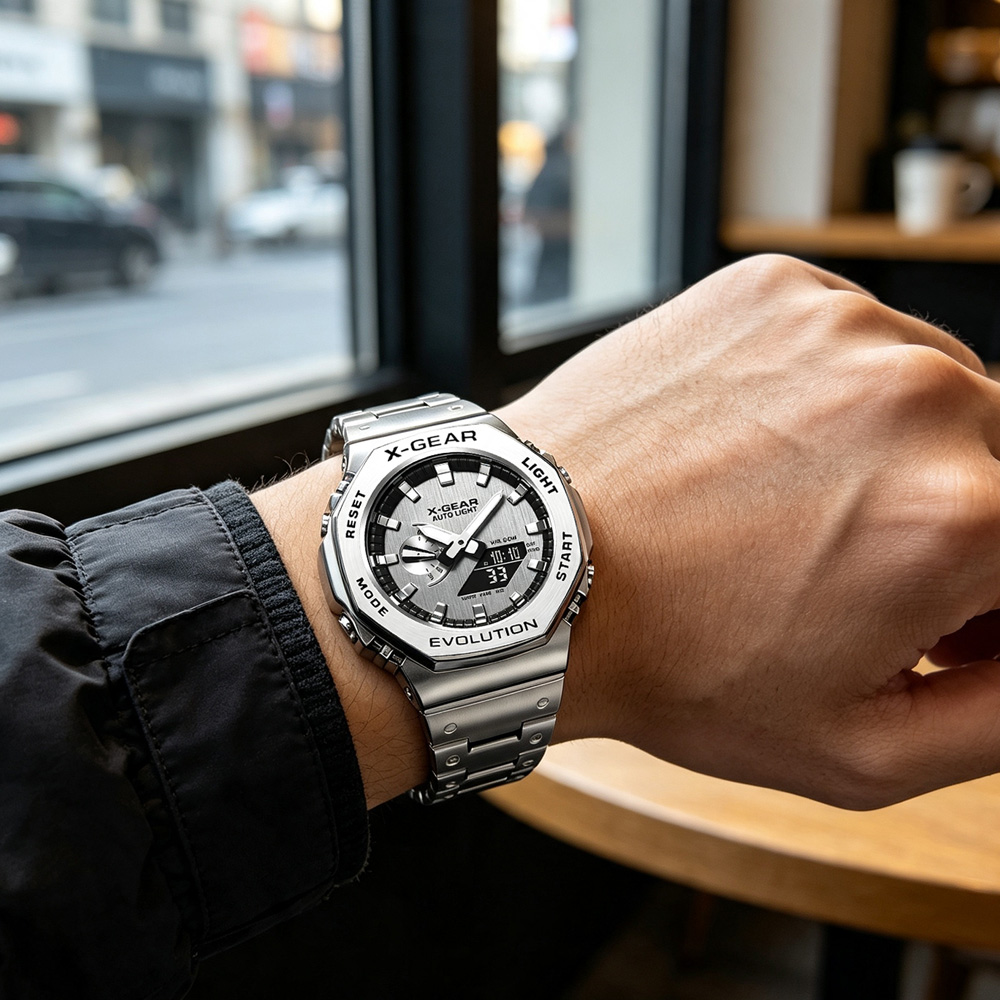 X-GEAR Dual Display Digital Sp - Smartwatch X review and price