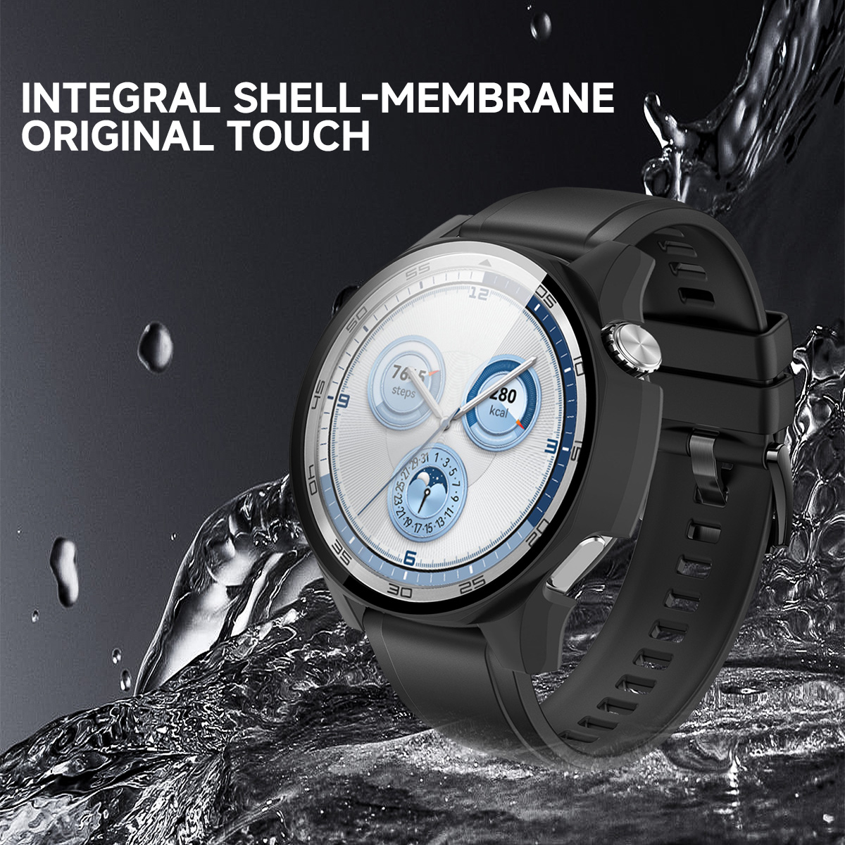 Tempered glass case For Huawei - Huawei Smartwatch Accessories review and price