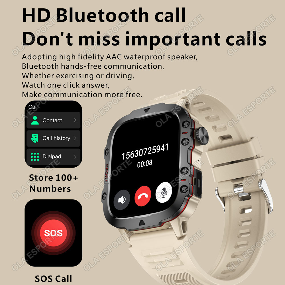 2026 New Military Smart Watch  - Smartwatch X12 review and price