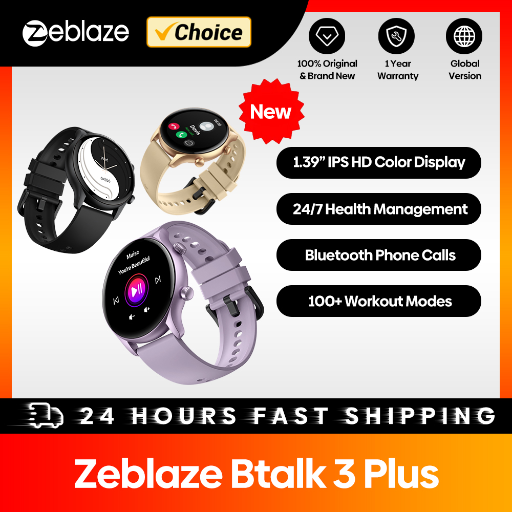 New Zeblaze Btalk 3 Plus Voice - Smartwatch X12 review and price