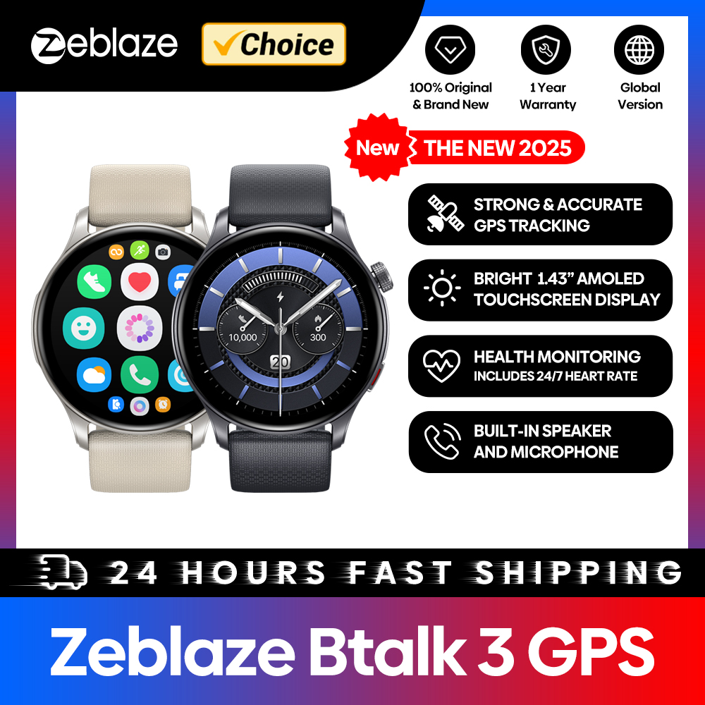New Zeblaze Btalk 3 GPS Smartw - Smartwatch X review and price