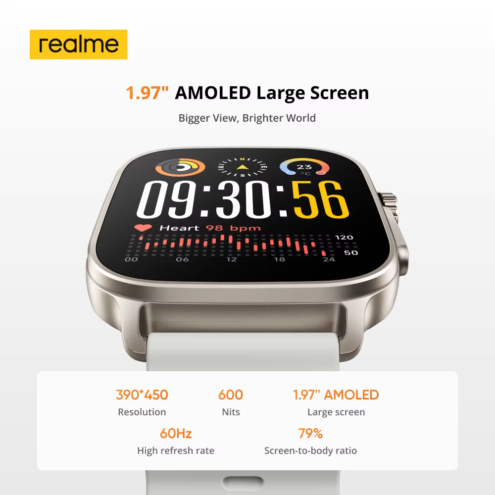 Global Version realme watch 5  - Smartwatch X12 review and price