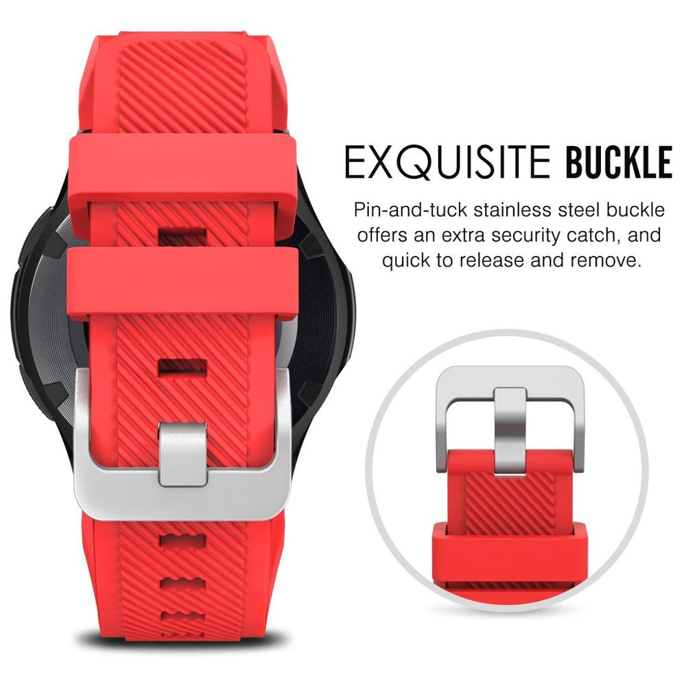 22mm Silicone Strap For Realme - Fossil Smartwatch Accessories review and price