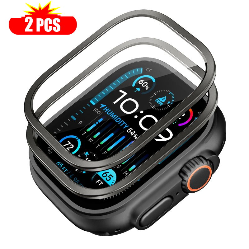 2pcs Tempered Glass for Apple  - Smart Watch Accessories review and price