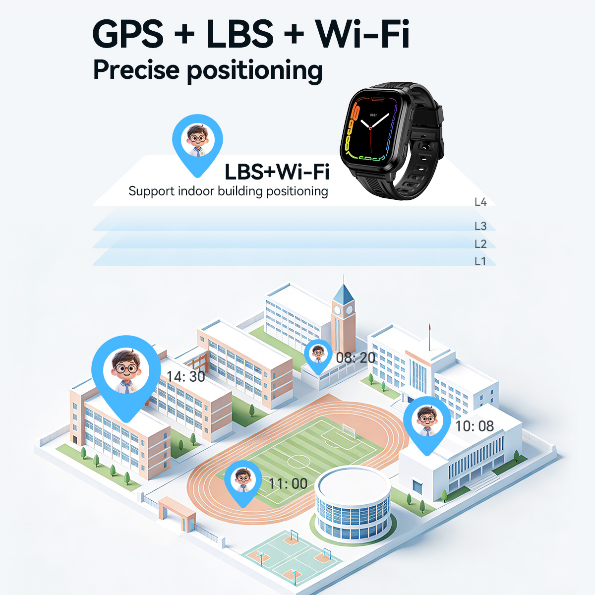 HOCO Y108 1.69inch HD LCD Curv - Smartwatch Id review and price