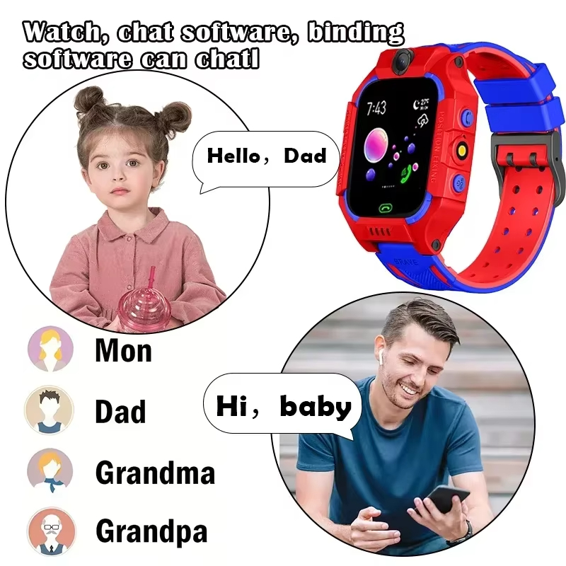 Lenov 5G Child Camera Smart Wa - Smartwatch Id review and price
